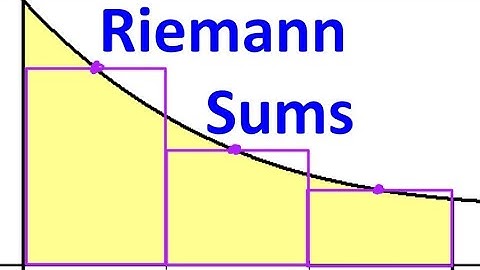 5.1F  Finding a Riemann Sum Given a Table or a Function
