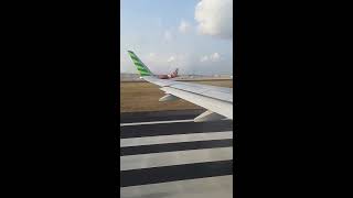 Detik detik lepas landas citylink | boing 737