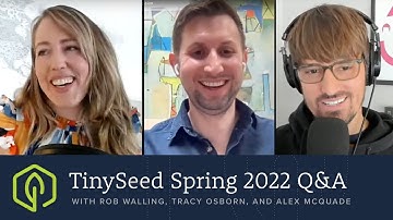 Funding for Early Stage SaaS Companies: TinySeed Application Info Session.