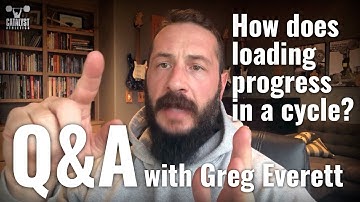 How Should Loading Progress in a Training Cycle? Q&A with Greg Everett