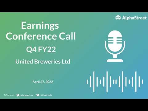 United Breweries Ltd Q4 FY22 Earnings Concall