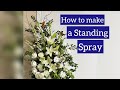 How to make a funeral flower spray 2023
