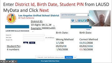 Video for Students  Activating Account   Resetting Password