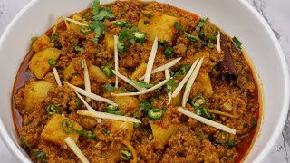 Aloo keema Recipe Dhaba Style,Aloo Keema Masala By Recipes of the world