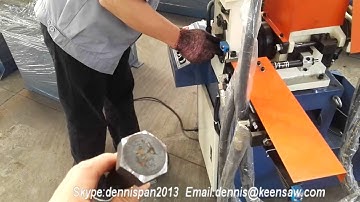 threaded rod chamfering machine, chamfer screw, screw chamfering machine RT 120SA