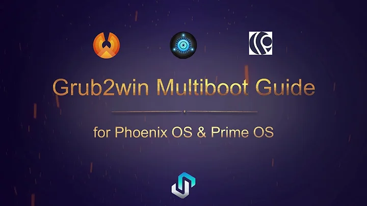 How to Multiboot Android x86 & Phoenix os using Grub2win