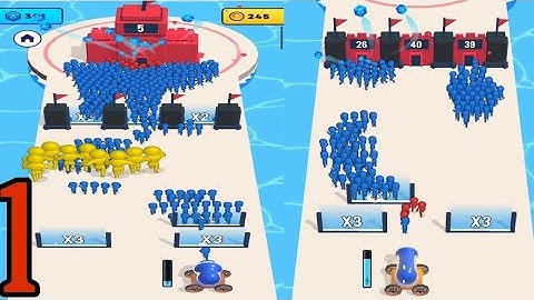 Mob Control - Gameplay Walkthrough Part 1 - android,ios