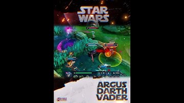 THE FIRST SHORT VIDEO ARGUS DARTH VADER GAMEPLAY ON THIS CHANNEL | MLBB #argus #moblilelegends