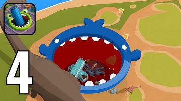 Hole.io - Jurassic Map (Level 10-15) | PART 4 | YNZPlays