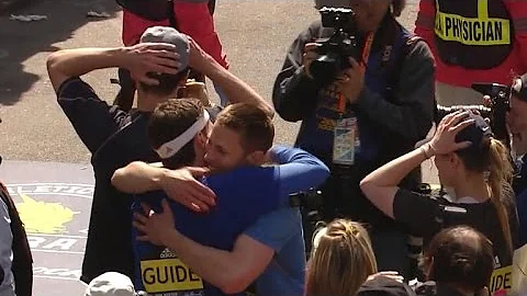 Boston bombings survivors mark milestone by completing marathon