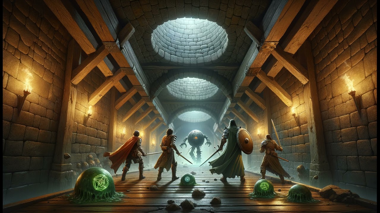 Medieval Calm Focus & Relaxation Music - Exploring tunnels