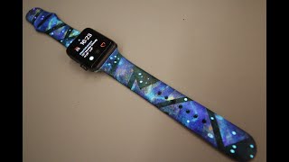 DIY Apple Watch band GLOW IN THE DARK