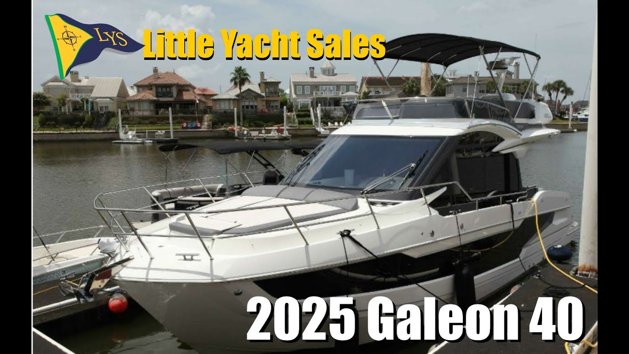 ⁣[BOAT TOUR] - 2025 Galeon 40 - Little Yacht Sales