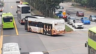 (Mediacorp Capital 958 Full Body Advertisement) SMB1523L(MDDEP) On Service 171 At Yishun Avenue 2