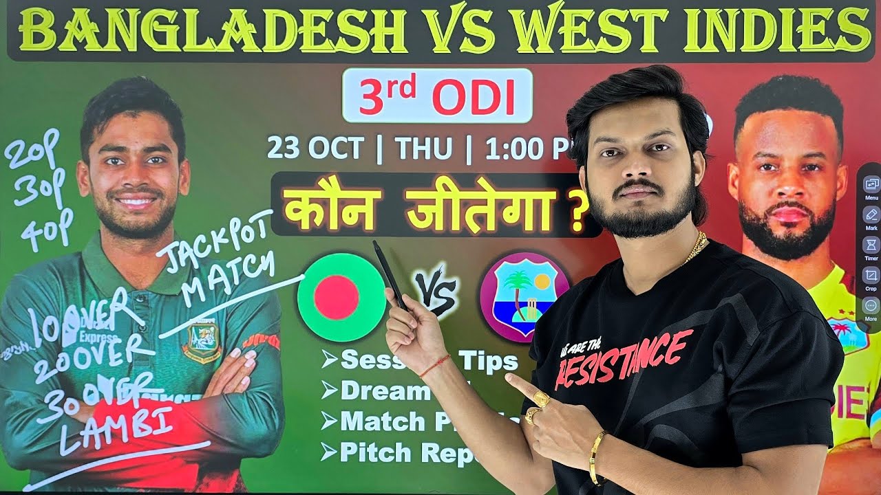 Bangladesh vs west indies 3rd odi match prediction, ban vs wi match prediction, ban vs wi prediction