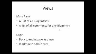 Play Framework 2.0 Tutorial: Building a Blog Part 1 (Overview)