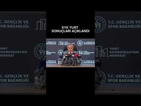 KYK YURT SONUÇLARI AÇIKLANDI