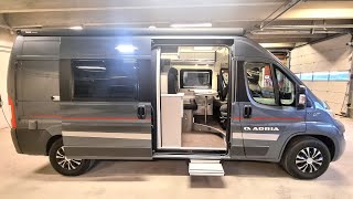 Smallest Luxury Bunk Bed Campervan Sleeps 4  Adria Twin 600 SPT Family