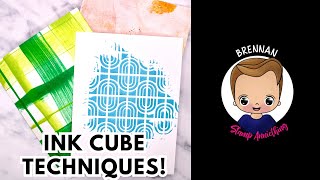 Cardmaking Techniques With Stamp Anniething Ink Cubes