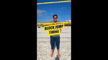 Volleyball (Short) Tips | Timing Your Blocks