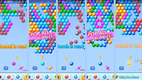 Bubble Shooter l Ball Shooting Game l Level 136-140 l 🎮🤑🎧 #games #gaming #gameplay