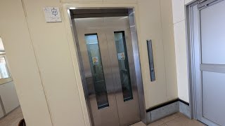 鳥取砂丘会館のエレベーター