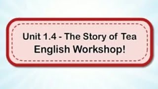 9th std my english corse book unit 1.4 (The Story of Tea) EXERCISE for urdu medium in maharashtra