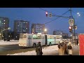 Ikarus 280 Moscow bus ride 2023-12