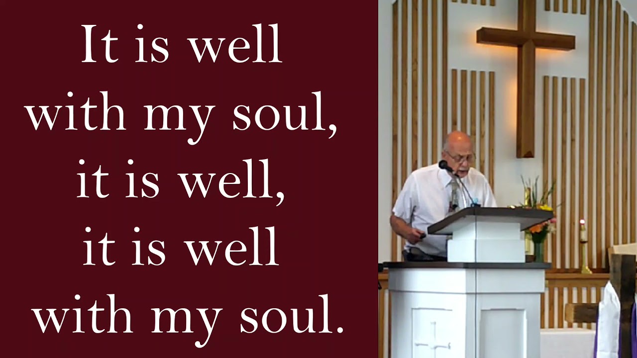 Live Hymn Sing "It Is Well with My Soul" UMH 377 (Lyrics) YouTube
