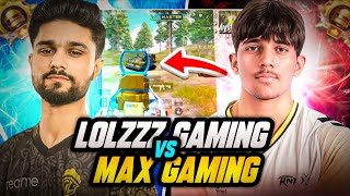 Lolzzz Gaming Vs Max Gaming Fight Lolzzz Gaming Vs Youtubers