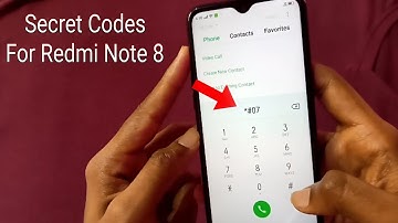 Secret Codes For Redmi Note 8 That You Don