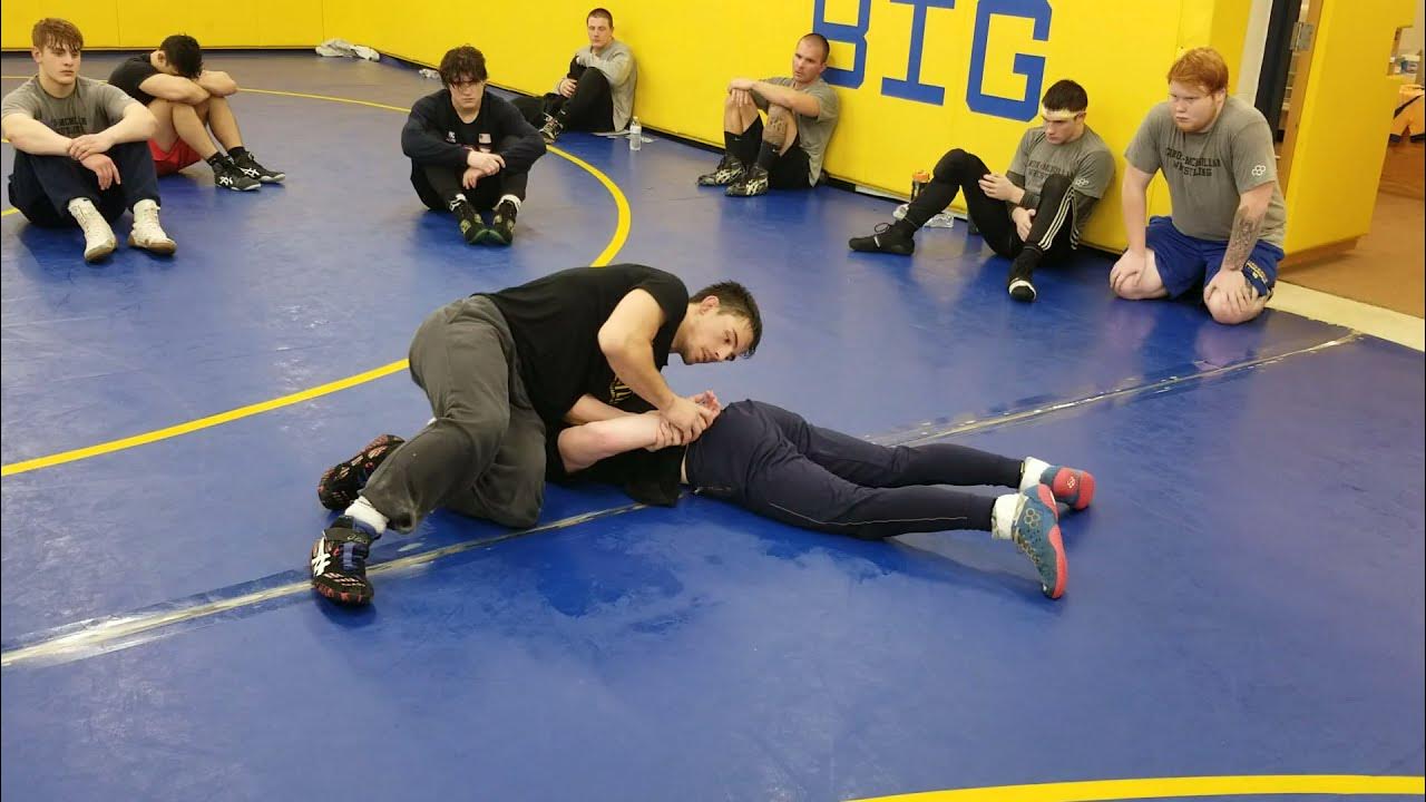 Hammer Lock Tilt by Coach Dalton Macri PA State Champ Cornell Wrestler
