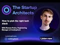 How to pick the right tech stack | Roman Frolov, Codesphere Co-founder & Engineering manager