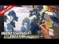 HOW TO paint Like IMPRESSIONIST | Edgar Payne Trees