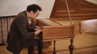 Bach's Piano: Mike Cheng-Yu Lee Plays on 1749 Silbermann fortepiano copy at the A. D. White House