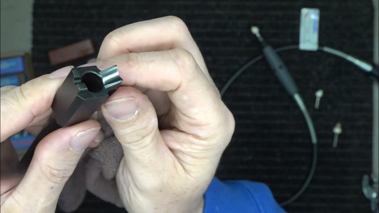 Polishing Handgun Feed ramp. YouTube