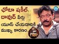 RGV About Using Chota Shakeel and Dawood Ibrahim Names in GunsandThighs