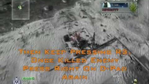 [COD:MW2] Unlimited Ammo AC130 Tutorial [LAUNCHERS]