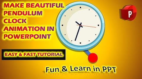 How to Make Pendulum Animation in Powerpoint | Pendulum Effect in Powerpoint  Free download template