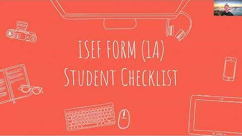 ISEF Form 1A - Student Checklist Form