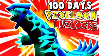 We Survived 100 Days In Minecraft Pixelmon Nuzlocke