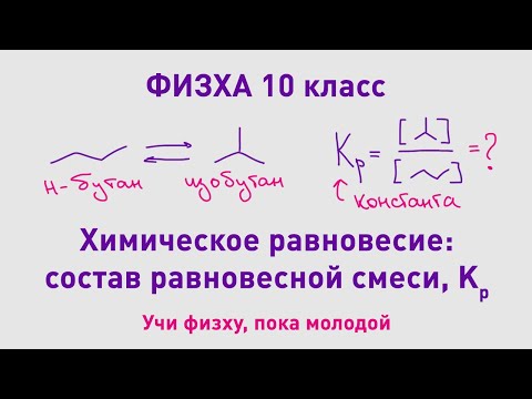 ФИЗХА 10 класс | Химическое равновесие | Олимпиадные задачи по химии