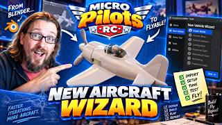 Building a Unity Aircraft Wizard with AI | MicroPilots RC Devlog