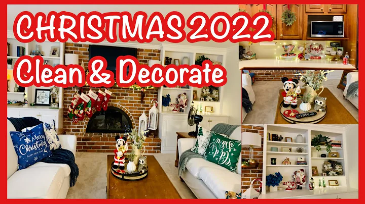 CHRISTMAS 2022 clean & decorate/ Decorating my Kit...