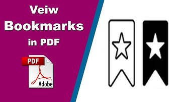 How to View Bookmarks in PDF with Adobe Acrobat Pro 2020