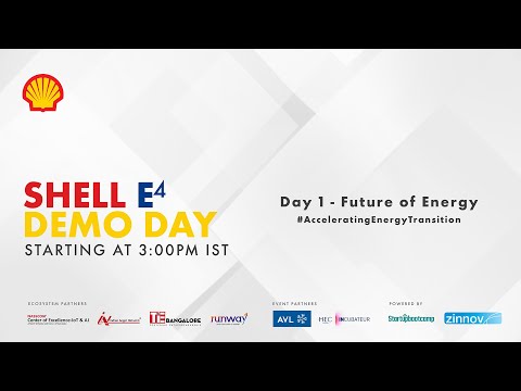 Shell E4 Demo Day 2021 - Future of Energy Livestream