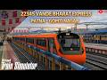 🚄 LIVE Saffron Vande Bharat Express | PNBE → GTNR | High Speed Heavy Traffic 🔥 #shorts #shortsfeed