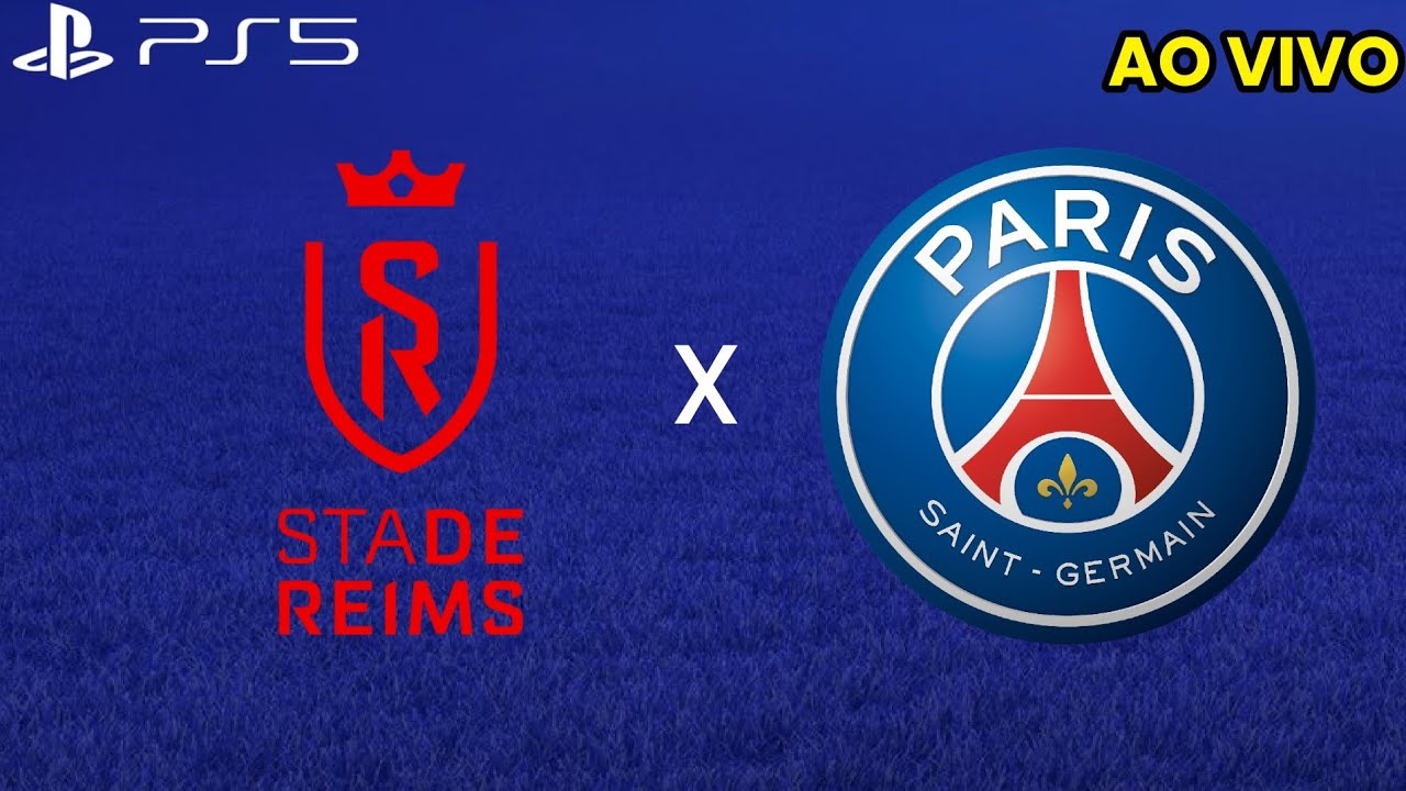 REIMS X PSG AO VIVO - JOGOS DE HOJE EA SPORTS FC 24 GAMEPLAY PS5 #22 