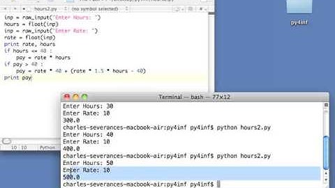 Chapter 3: Assignment