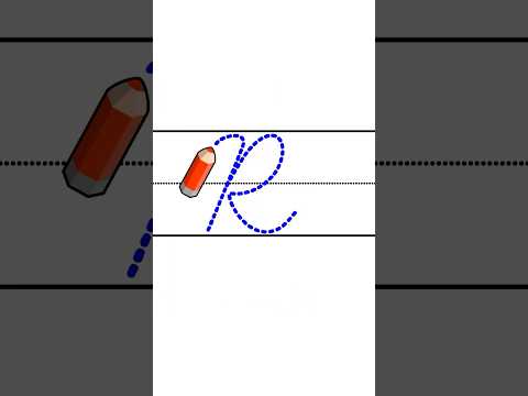 ????Learning Cursive PQRST學習草寫字母